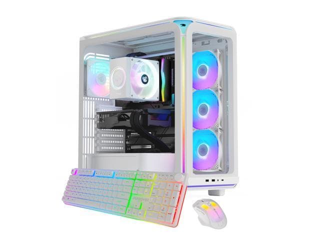 iBUYPOWER Gaming Desktop PC EXWA7N5601 AMD Ryzen 7 8700F 16GB DDR5 1TB NVMe SSD GeForce RTX…