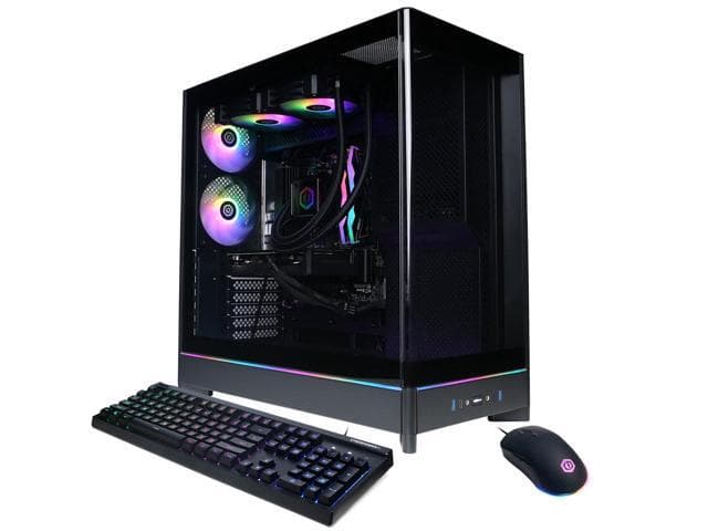 CyberPowerPC Gamer Supreme Liquid Cooled Gaming Desktop Computer, AMD Ryzen 7 9700X 3.8GHz,…