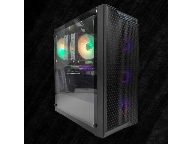 FunHei Tech Gaming PC, AMD Ryzen 5 7600X3D 6-Core, RTX 5070, 32GB DDR5 RAM, 1 TB, 750W PSU,…