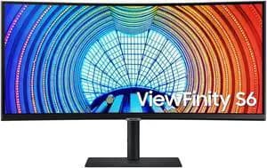Samsung ViewFinity S34A654UBN 34" UW-QHD Curved LED Monitor