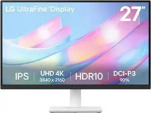 LG UltraFine 27" UHD 4K 60Hz IPS HDR10 Monitor 27US550-W