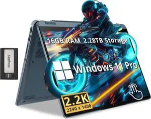 Lenovo Flex 7i 14" 2-in-1 Touchscreen Laptop, Intel i7-1355U, 16GB, 2TB SSD