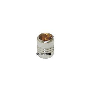 Tire Valve Covers - Amber, Large β photo 1
